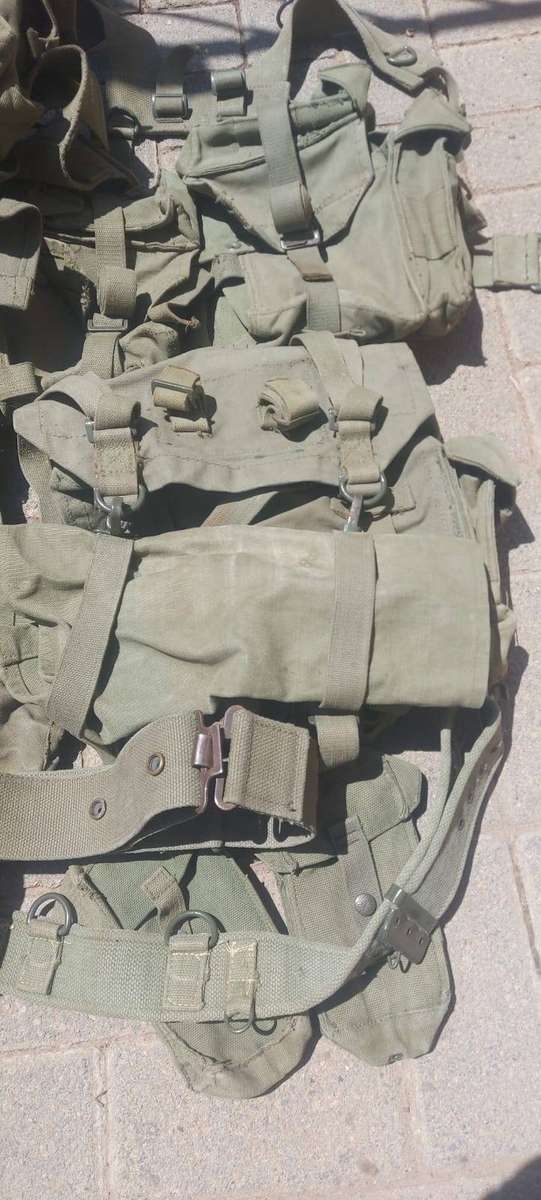 Joblot border war period webbing as a lot