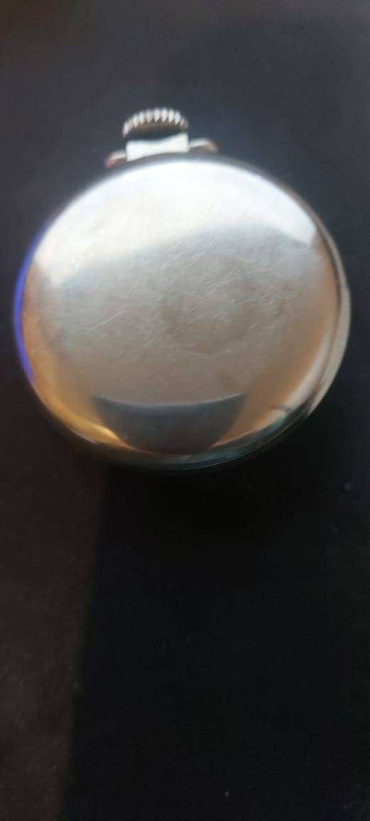 Westclox Zobo Vintage Mechanical Pocket Watch  WORKING WATCH