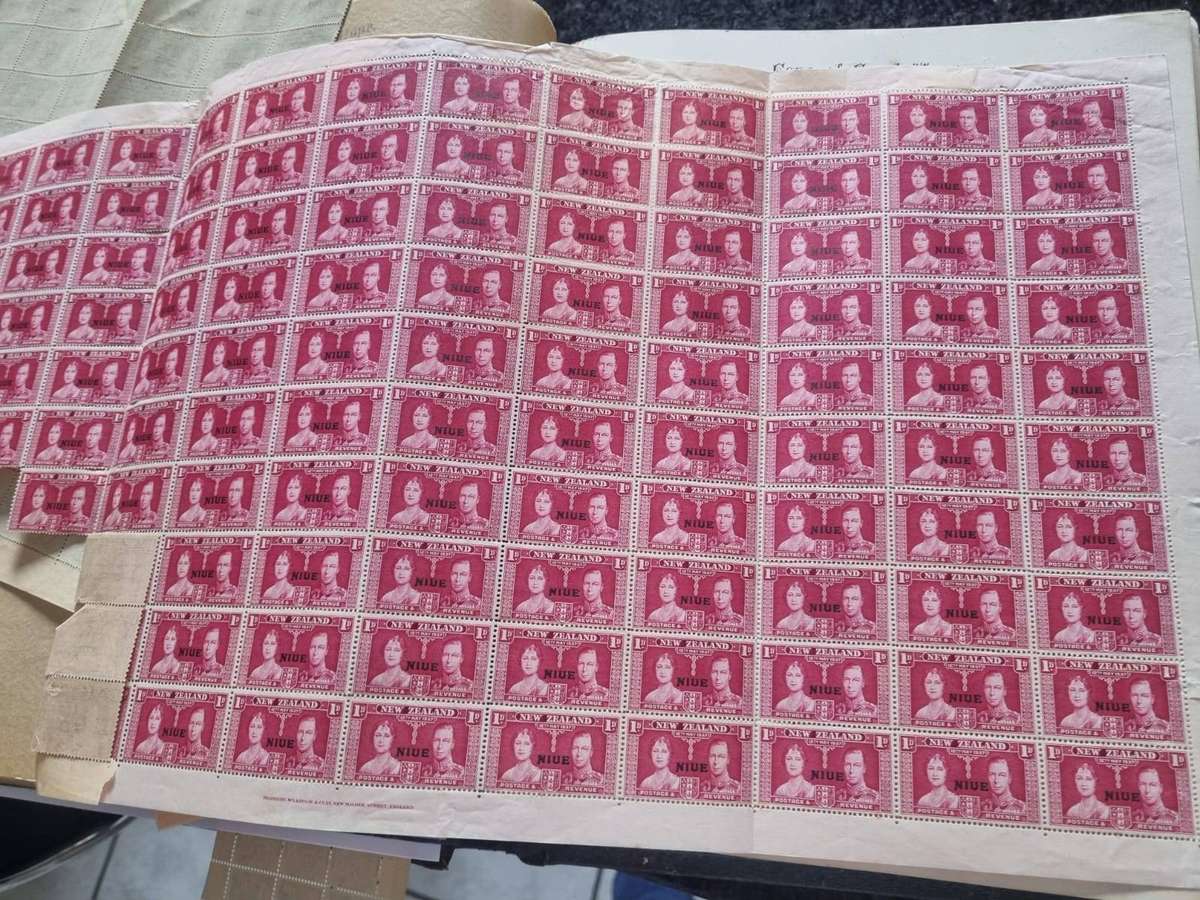 3x Stamp albums one new one empty one with stamps