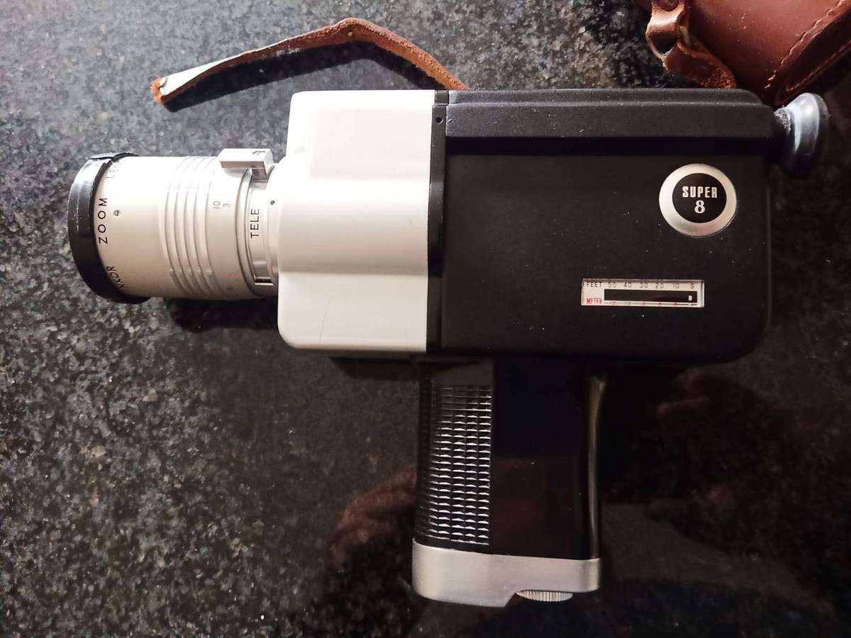 RARE WORKING CAMERA STEINER KAUFHOF REPORTER  35MM and SUPER 8MM SYNCHRO ZOOM