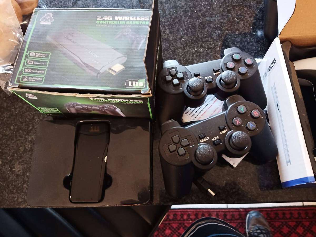 Sony PlayStation 3  turning on GAME STICK PRO WIRELESS CONTROLLER'S SOLD AS IS NOT TESTED