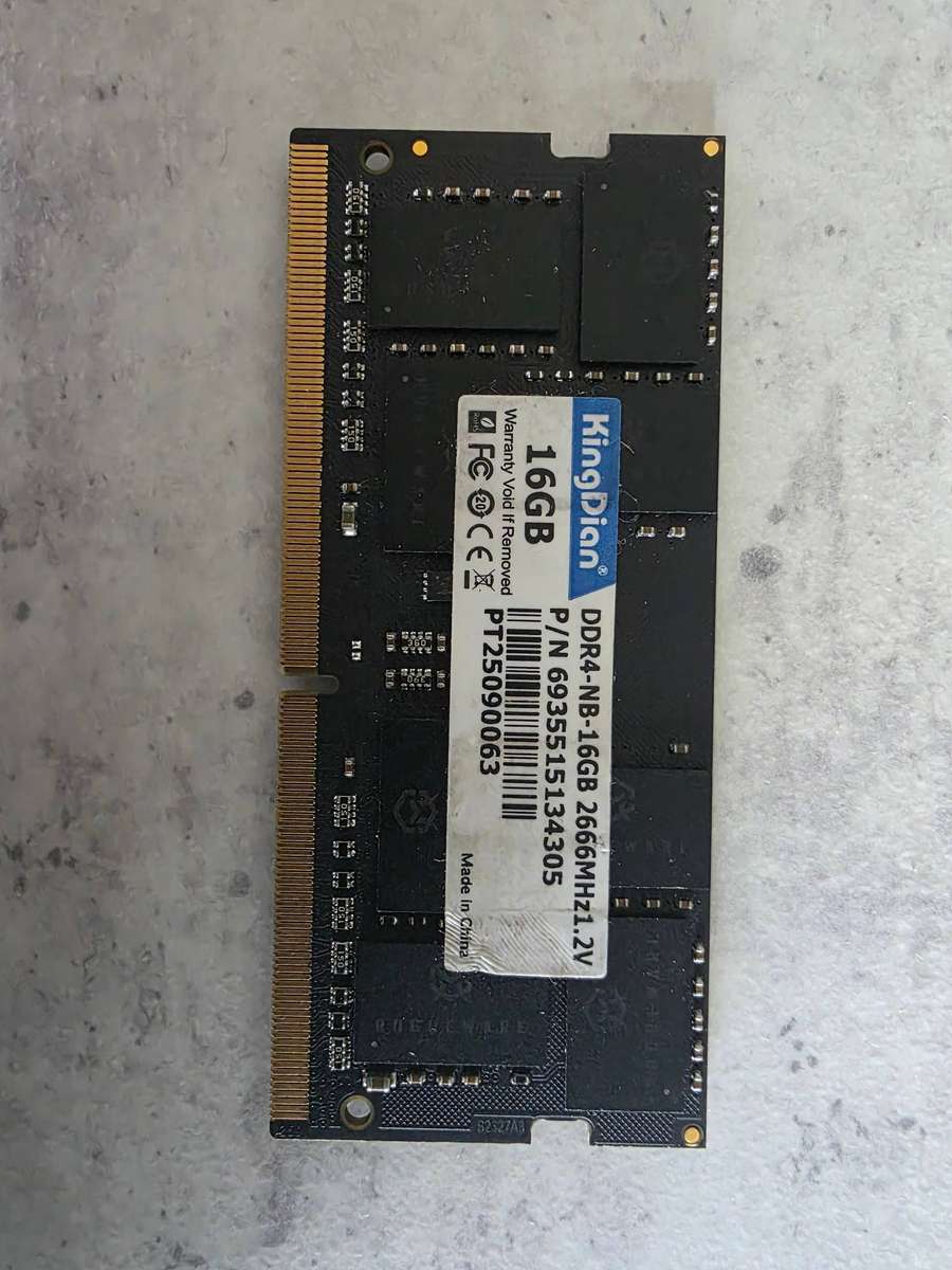 16GB DDR4 2666MHz Laptop Memory Module