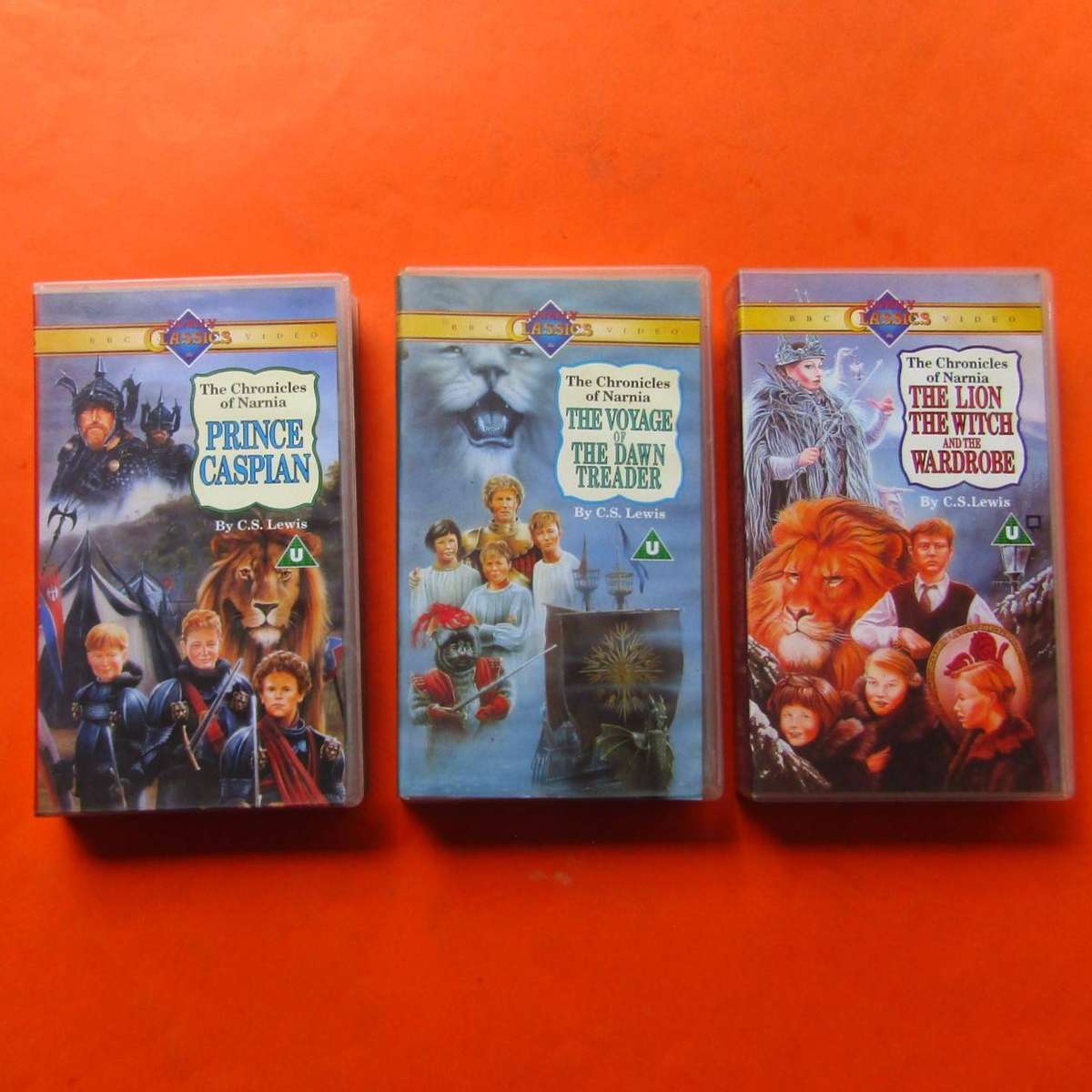 The Chronicles of Narnia - VHS Video Tapes (1995)
