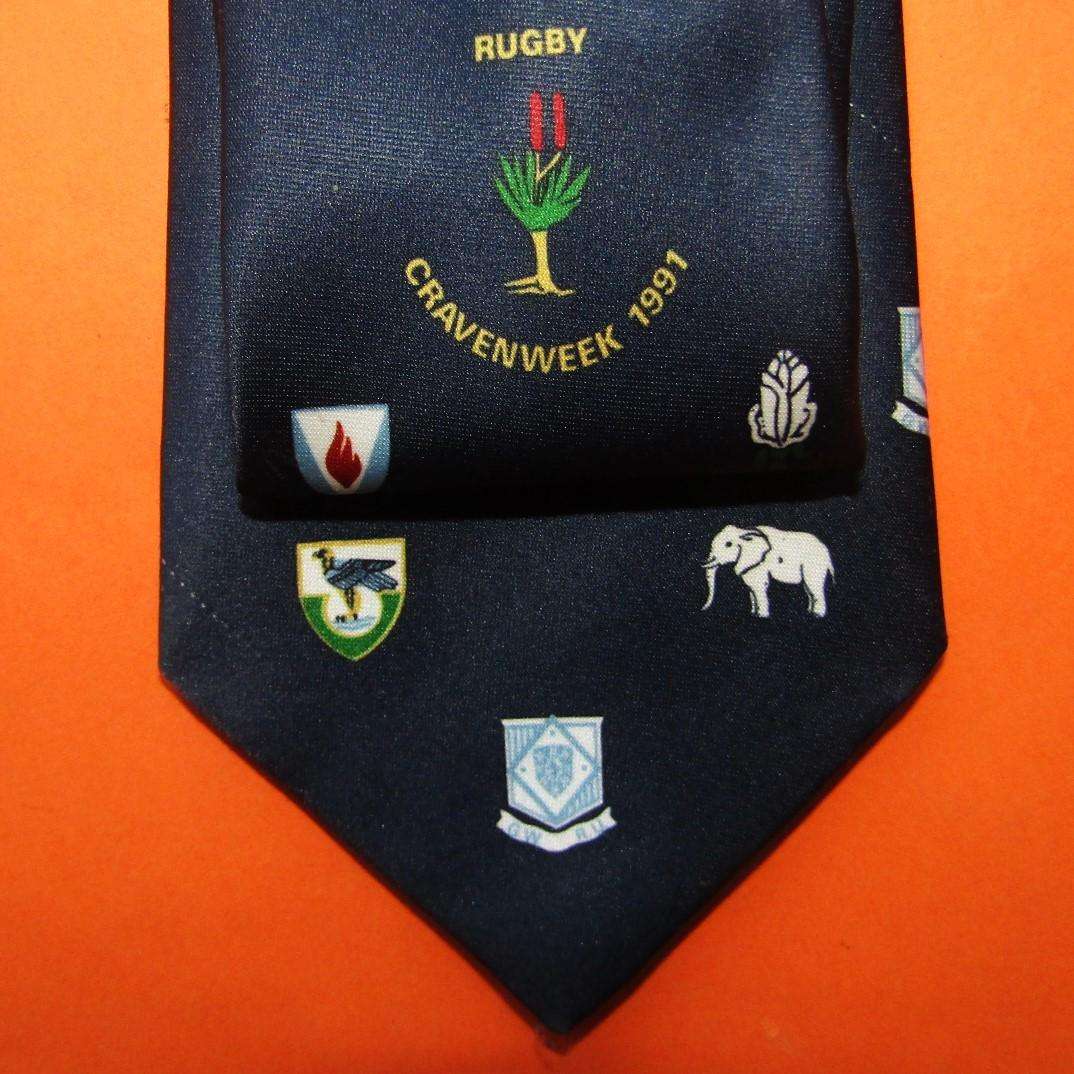 1991 Craven Week Rugby Neck Tie