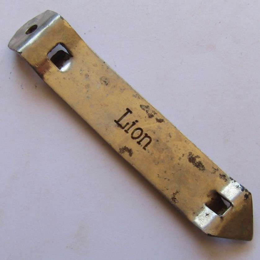 Vintage Lion Beer Bottle Opener