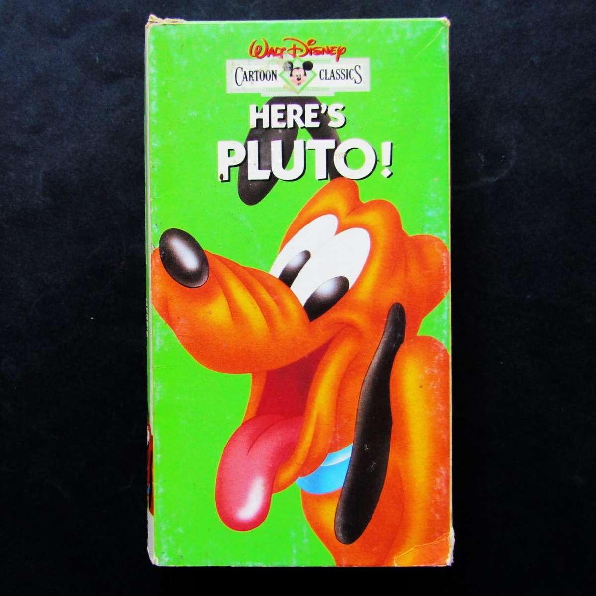 Here's Pluto! - Walt Disney VHS Tape (1990)