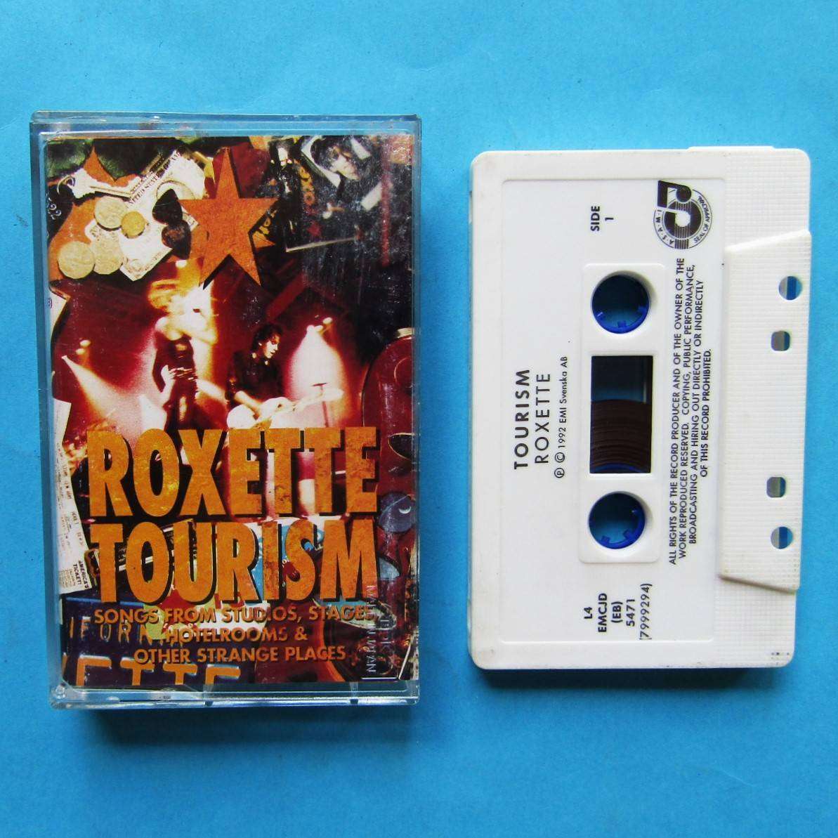 Roxette - Tourism - Cassette Tape (1992)