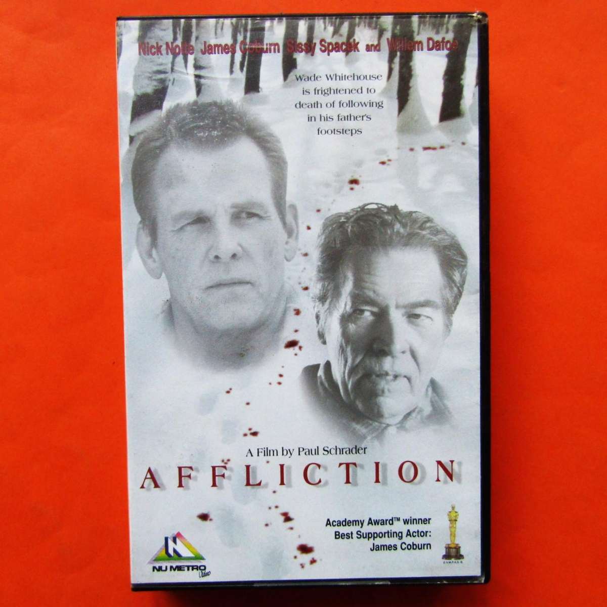 Affliction - Nick Nolte Movie VHS Tape (1997)
