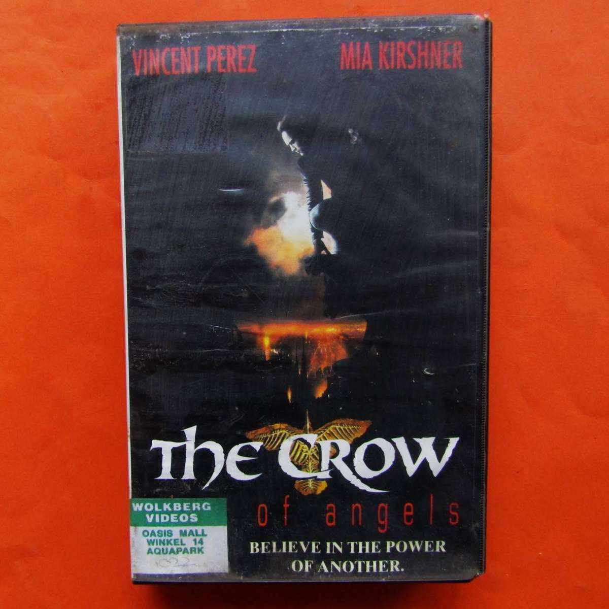 The Crow - City of Angels - Horror Movie VHS Tape (1996)