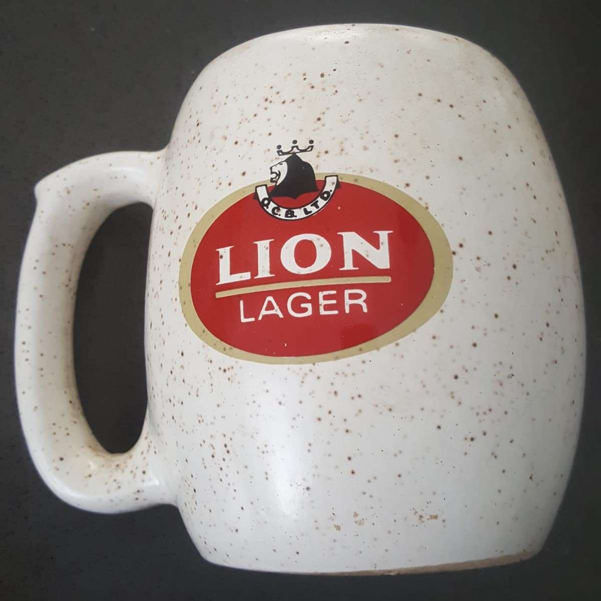 Old Lion Lager Beer Mug