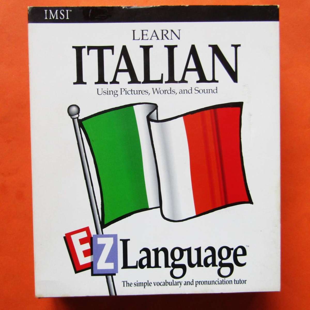 EZ Language Learn Italian - Stiffy Disk Software Program (1994)