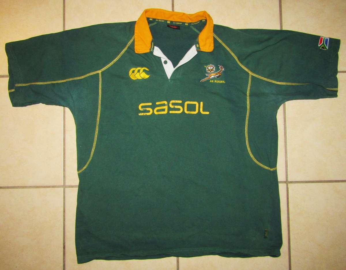 Old Springbok Rugby Jersey - XL Size