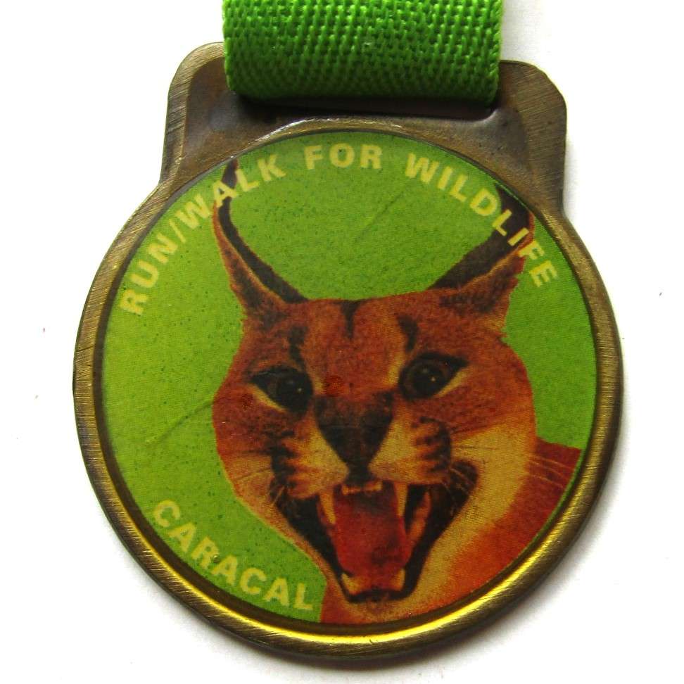 Old Coca Cola Caracal Wildlife Medal