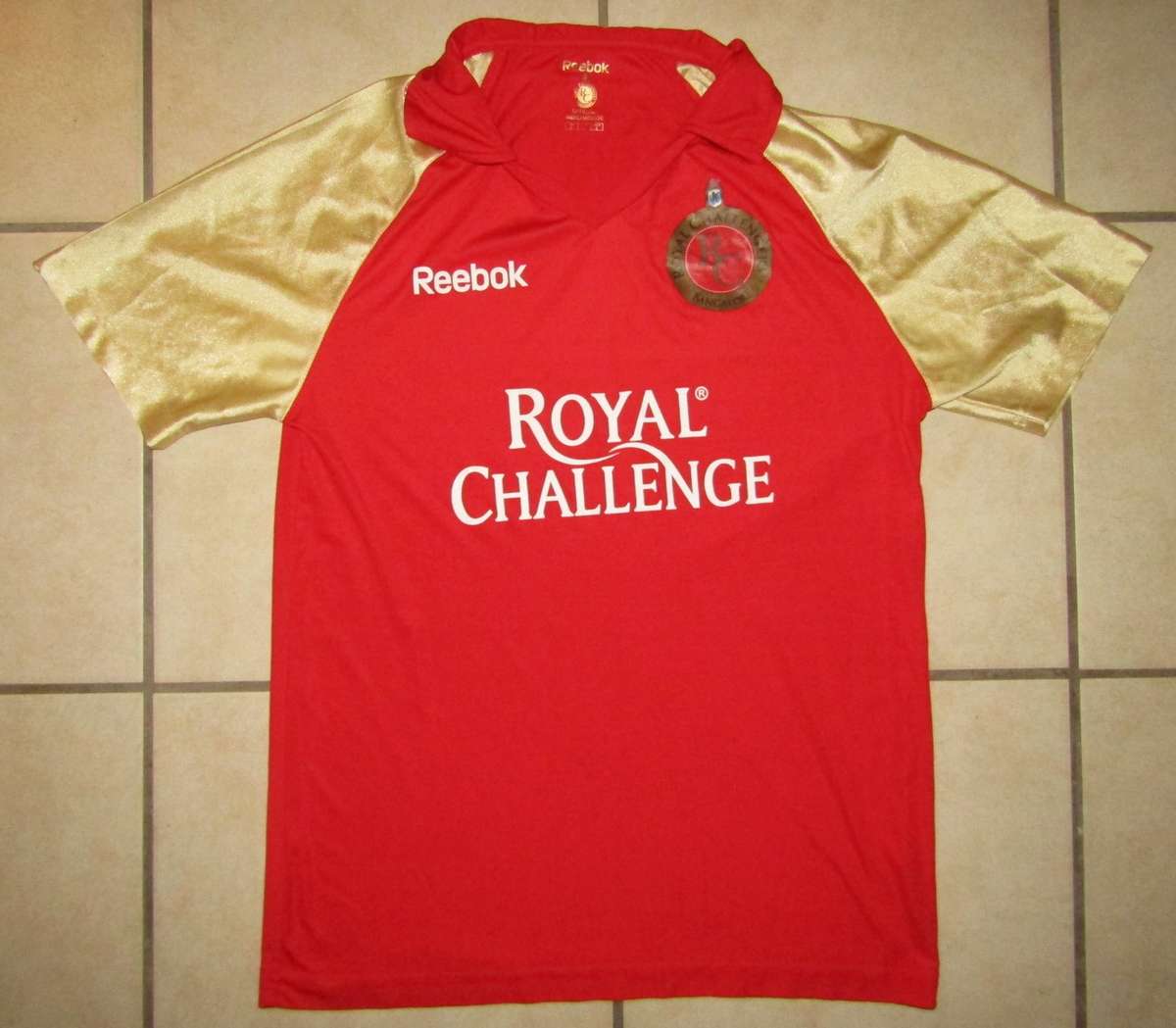 Old Royal Challengers Bangalore IPL Cricket Jersey - Large Size