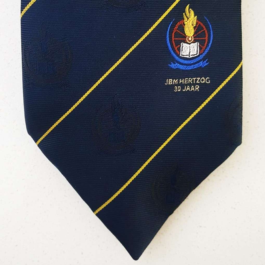 Old JBM Hertzog 30 Jaar Neck Tie