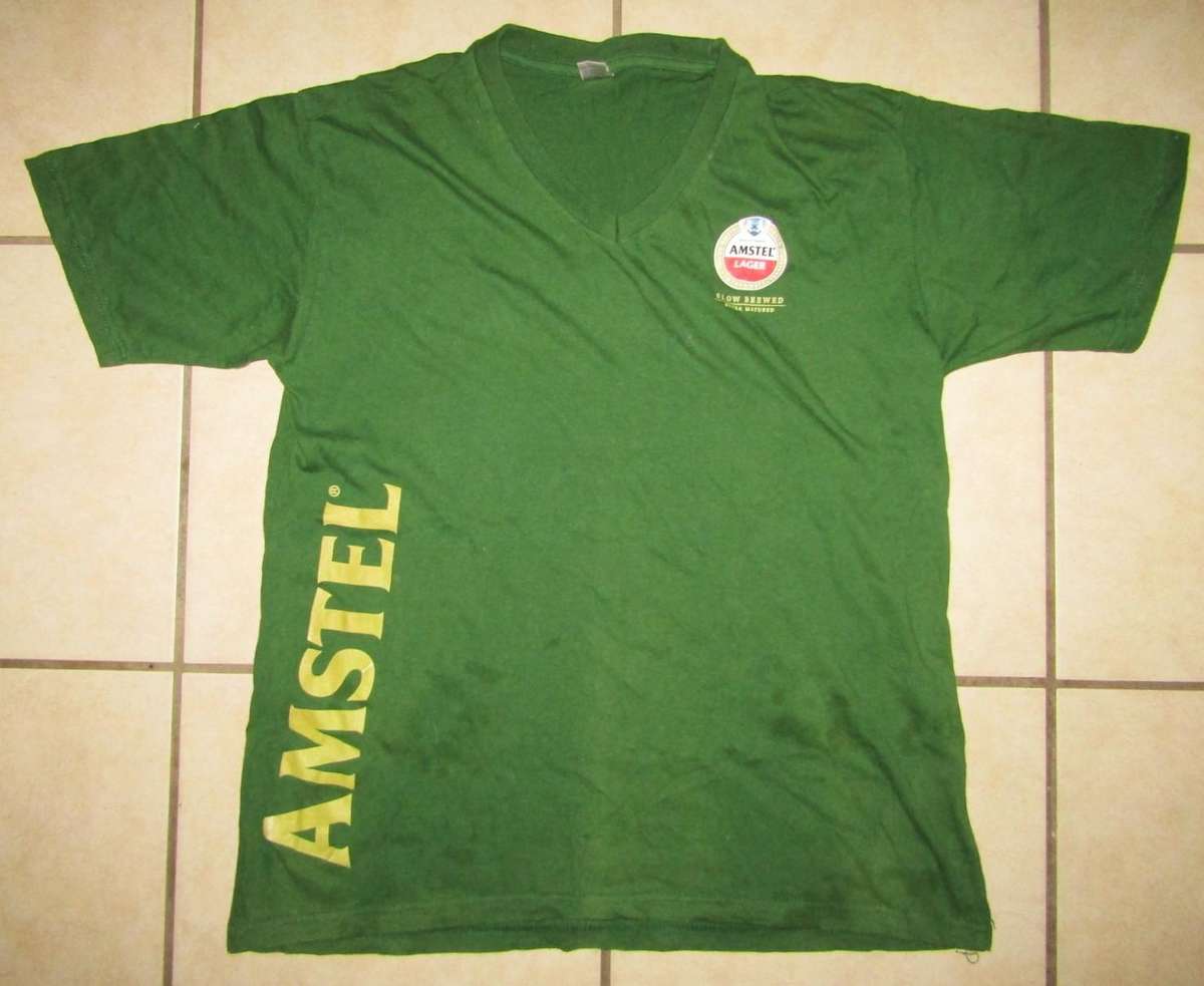 Old Amstel Lager Beer Shirt - Large Size