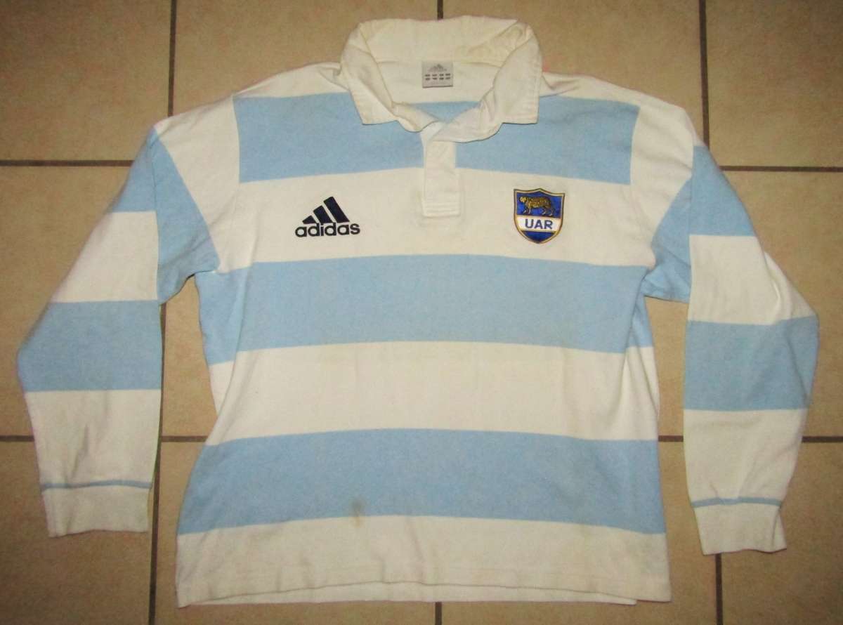 Old Argentina Long Sleeve Rugby Jersey - Large Size