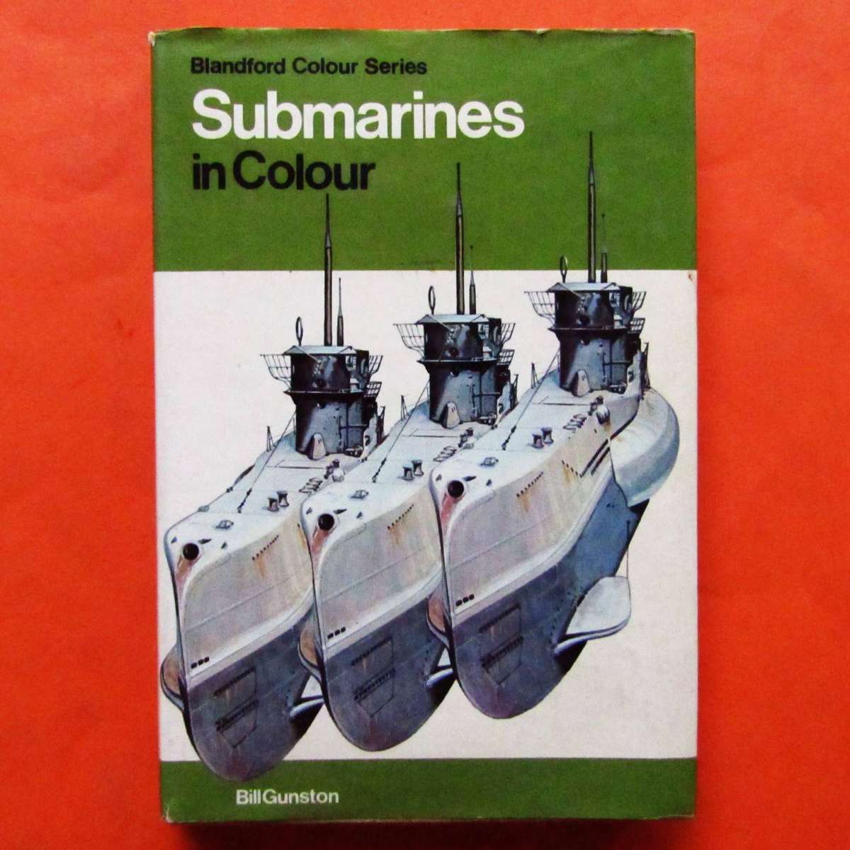Submarines in Colour - Hardcover Book (1976)