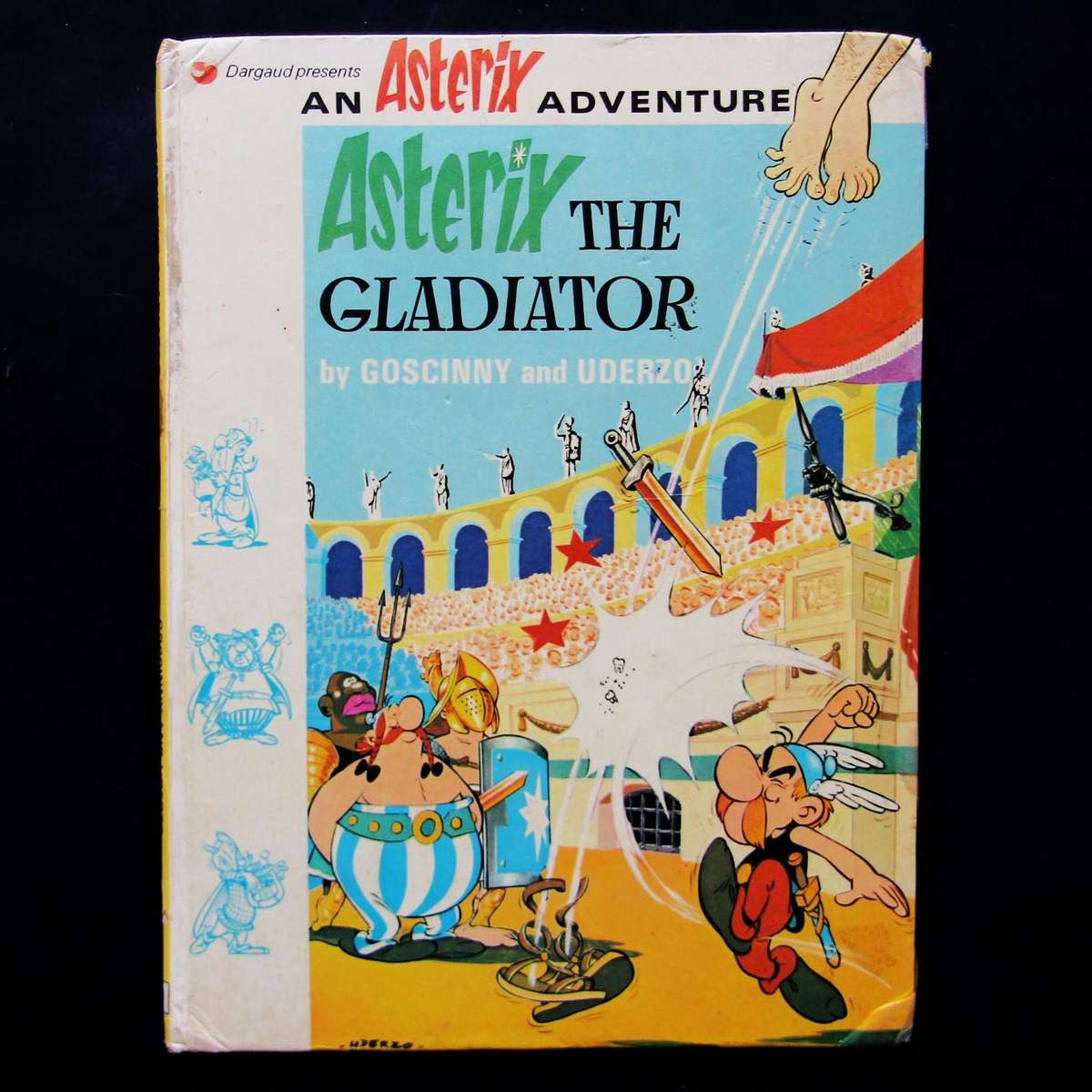 Asterix the Gladiator - Hardcover Book (1974)