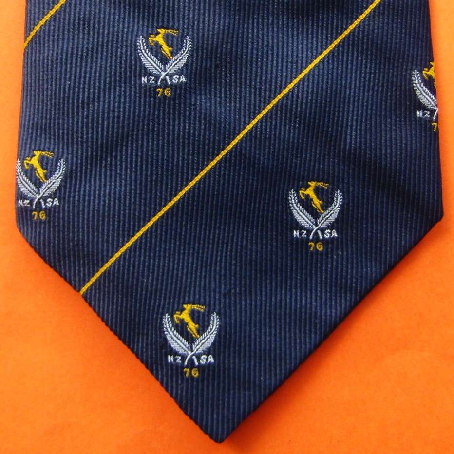 1976 All Blacks vs Springboks Rugby Neck Tie