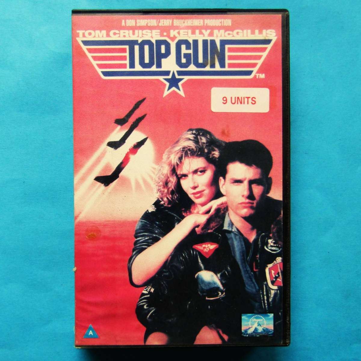 Top Gun - Tom Cruise - Movie VHS Tape (1987)