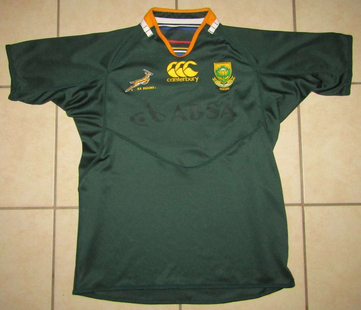 Old Springbok Rugby Jersey - XL Size