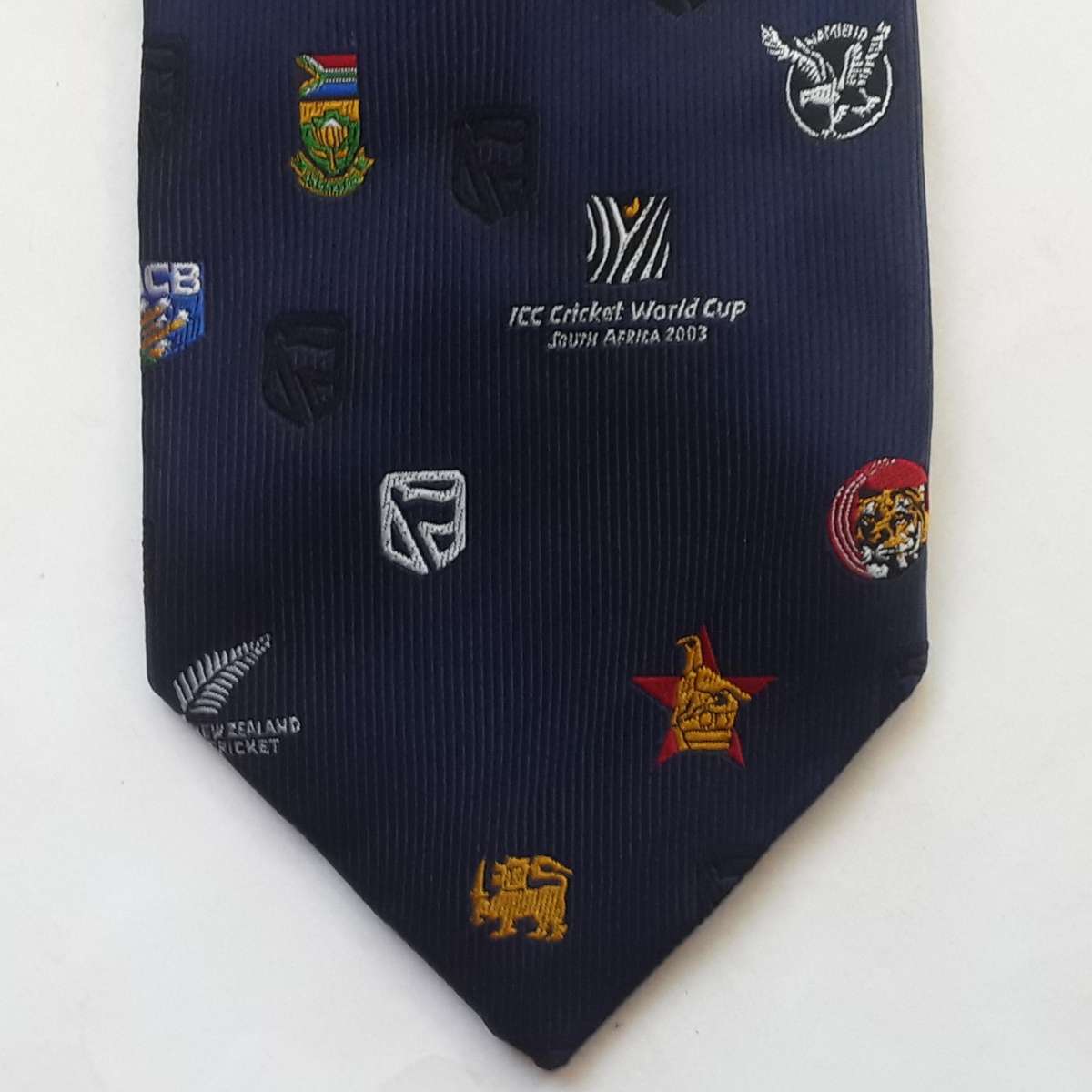 2003 ICC Cricket World Cup Neck Tie