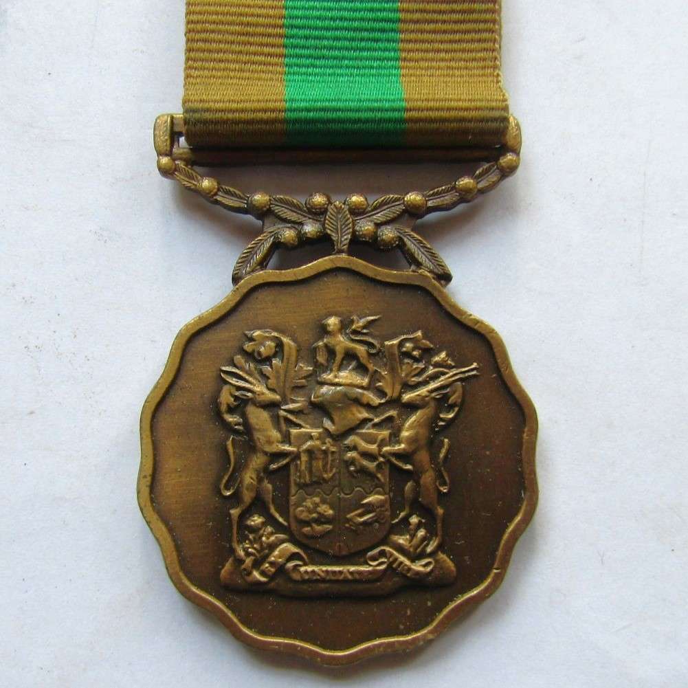 SADF 10 Year Good Service Full Size Medal