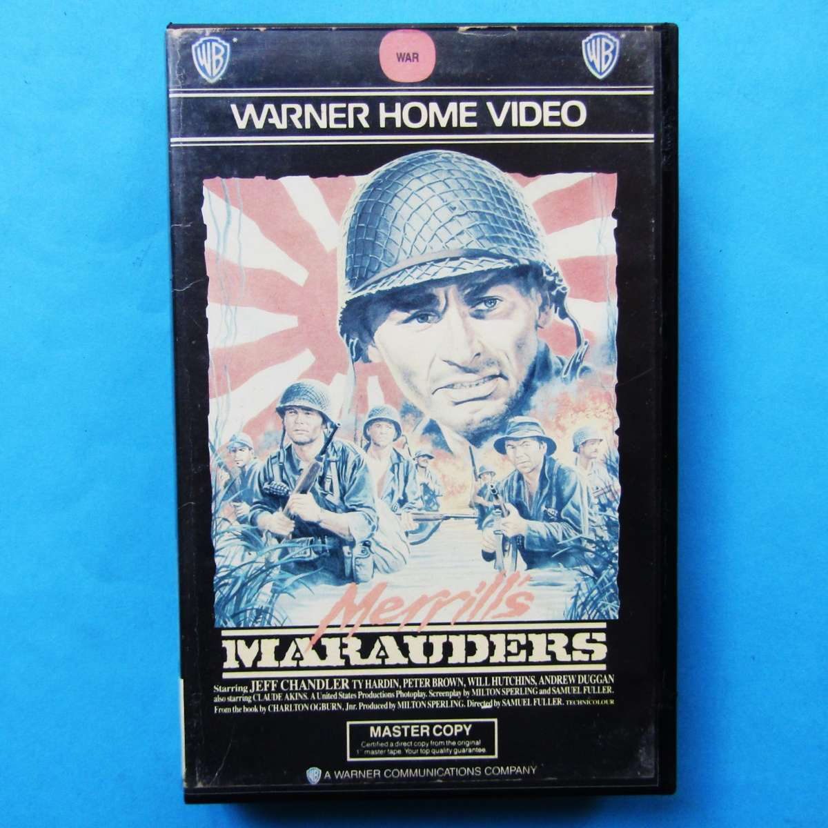 Merrill's Marauders - War Movie VHS Tape (1986)