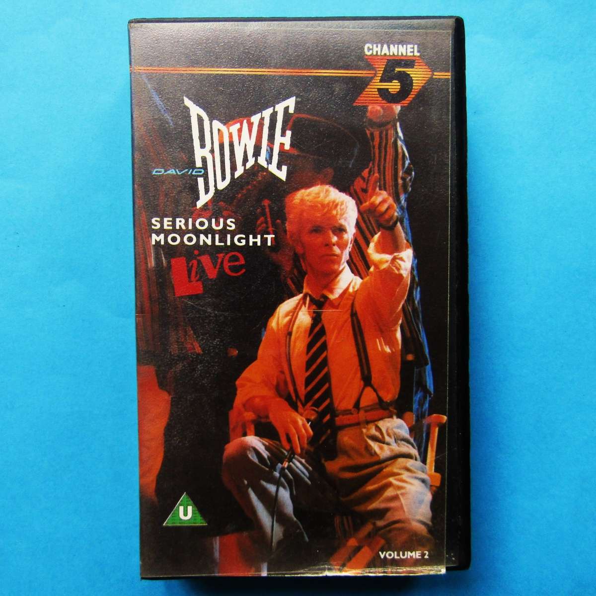 David Bowie - Serious Moonlight Live - VHS Video Tape