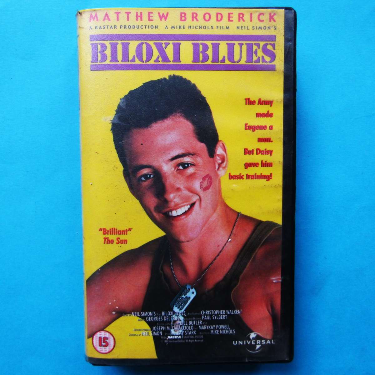 Biloxi Blues - Matthew Broderick - Movie VHS Tape (2000)