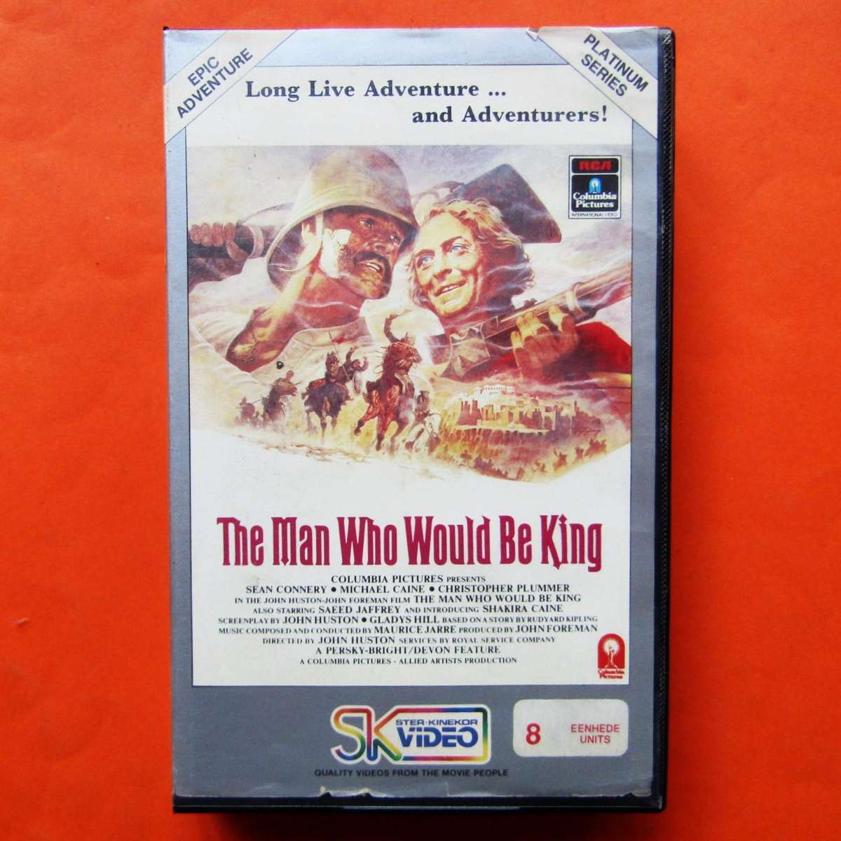 The Man Who Would Be King - Movie VHS Tape (1982)