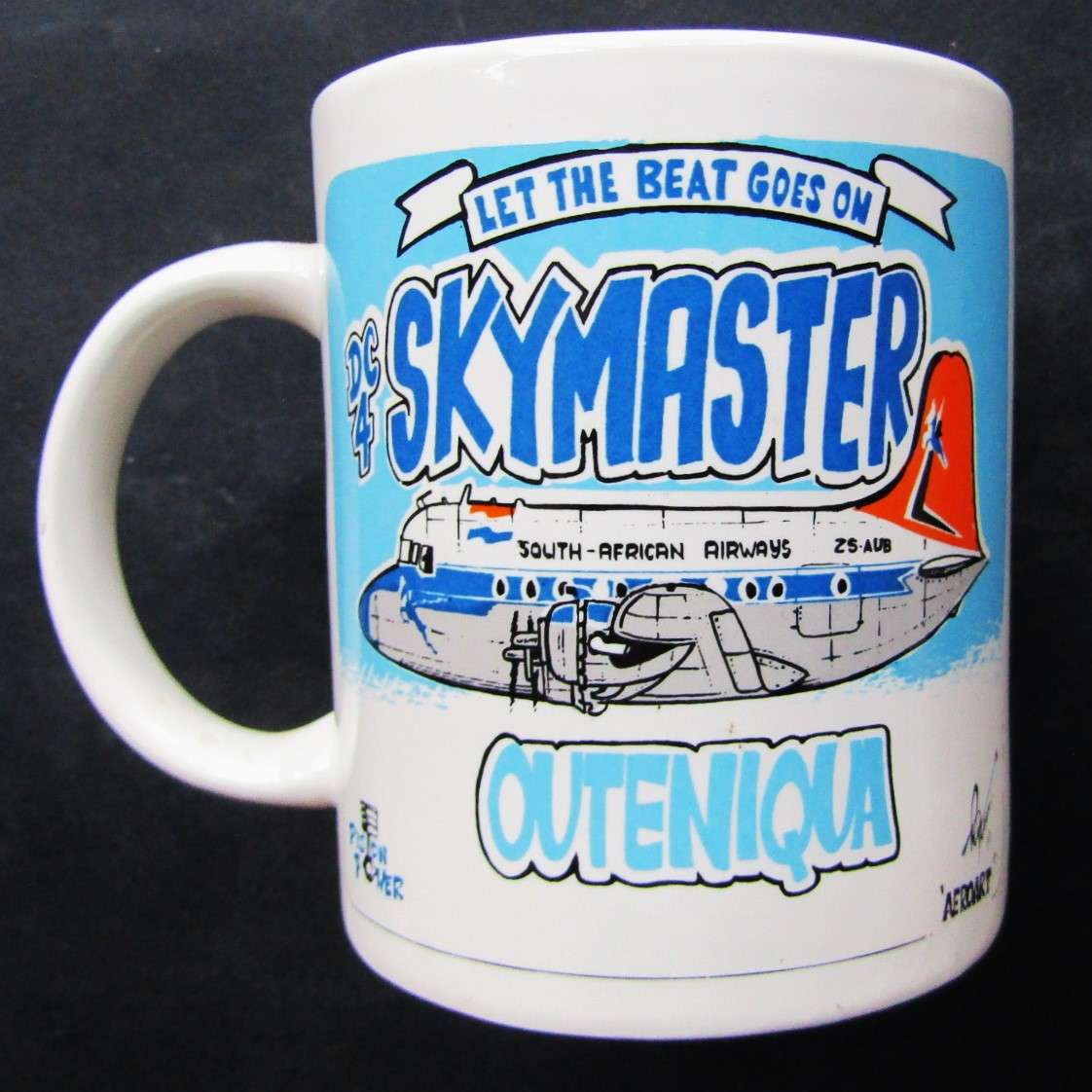 Old SAA Airways Aircraft Mug