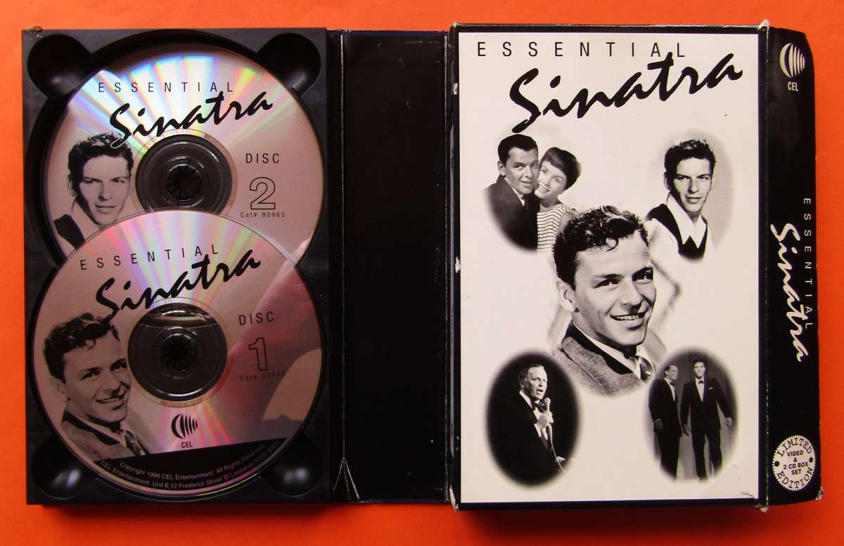 Essential Sinatra - VHS Video and 2 CD Box Set