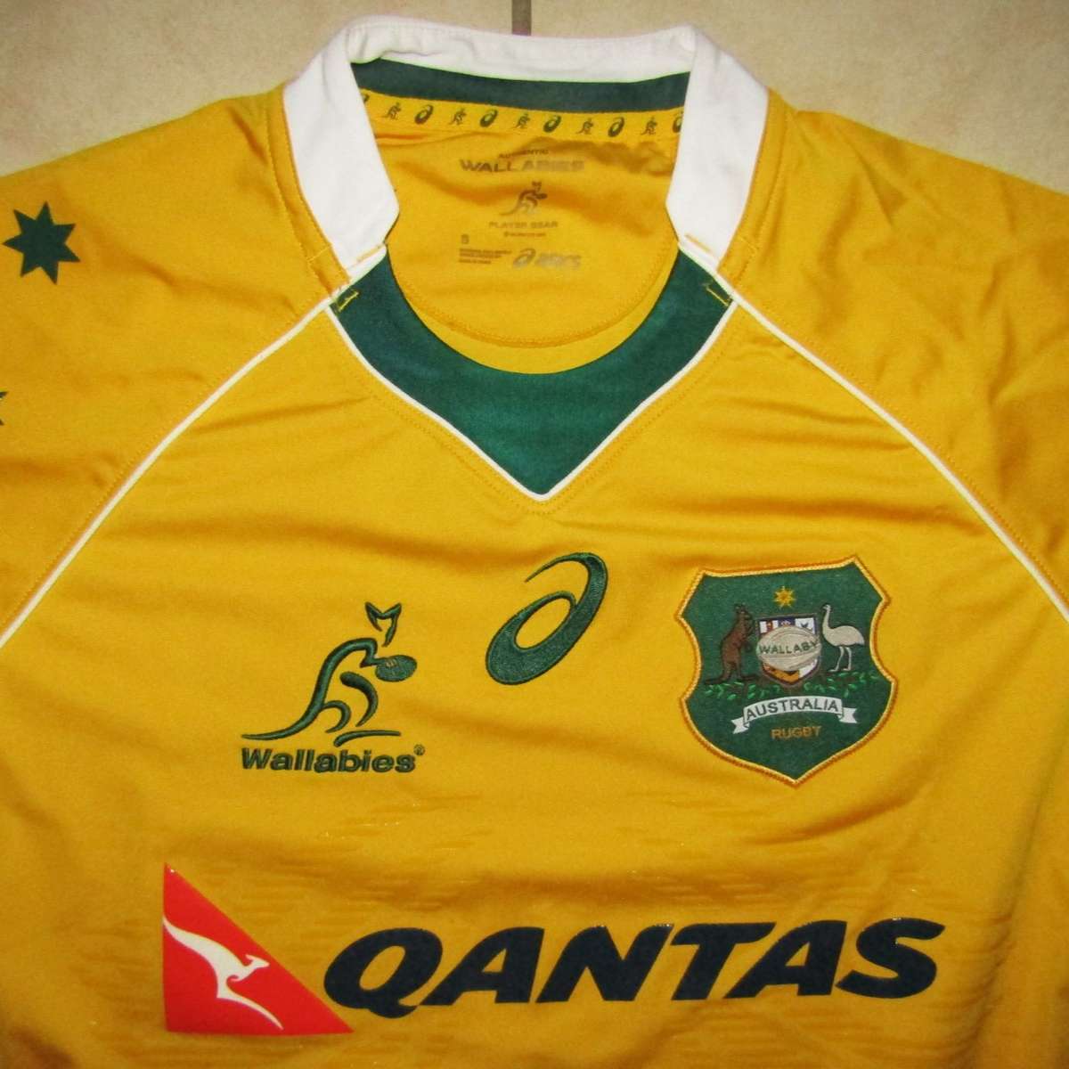 Old Australia Wallabies Rugby Jersey - Small Size