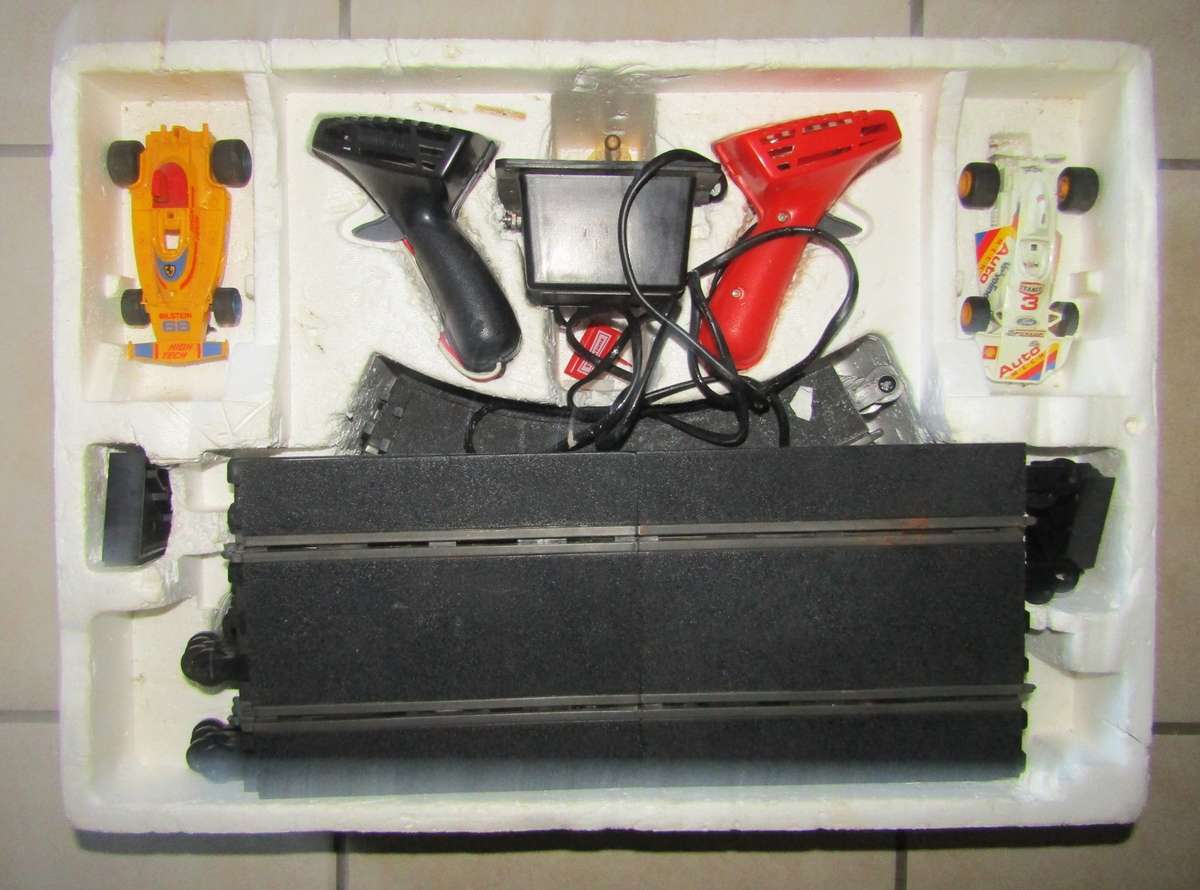 Old Scalextric Grand Prix Racing Set