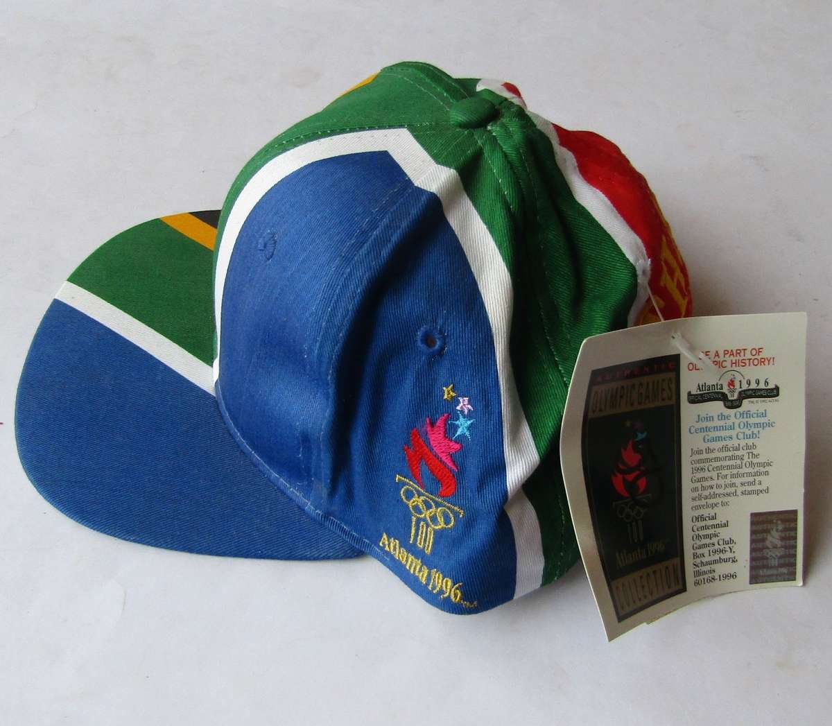 1996 Atlanta Olympic Games Team South Africa Cap