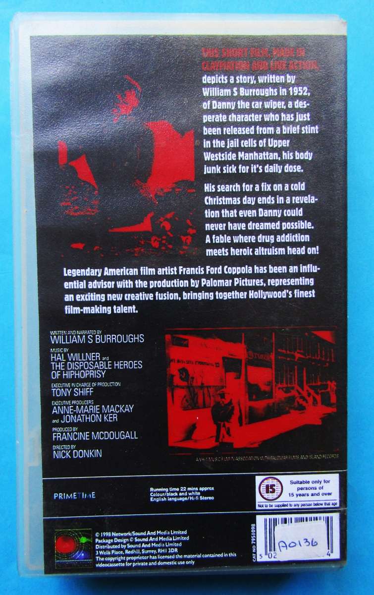 The Junky's Christmas - Short Animation VHS Tape (1998)