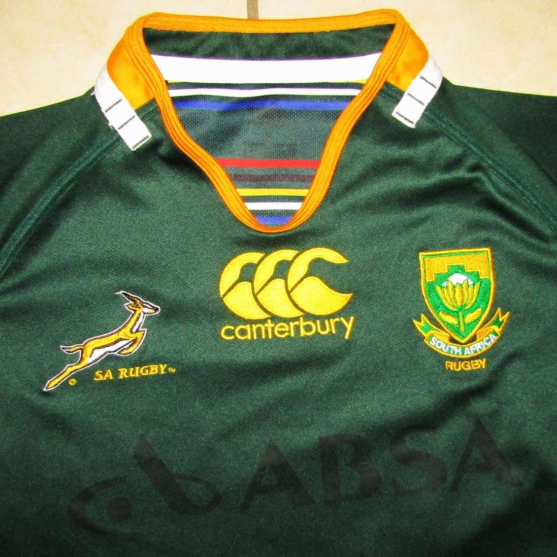 Old Springbok Rugby Jersey - XL Size