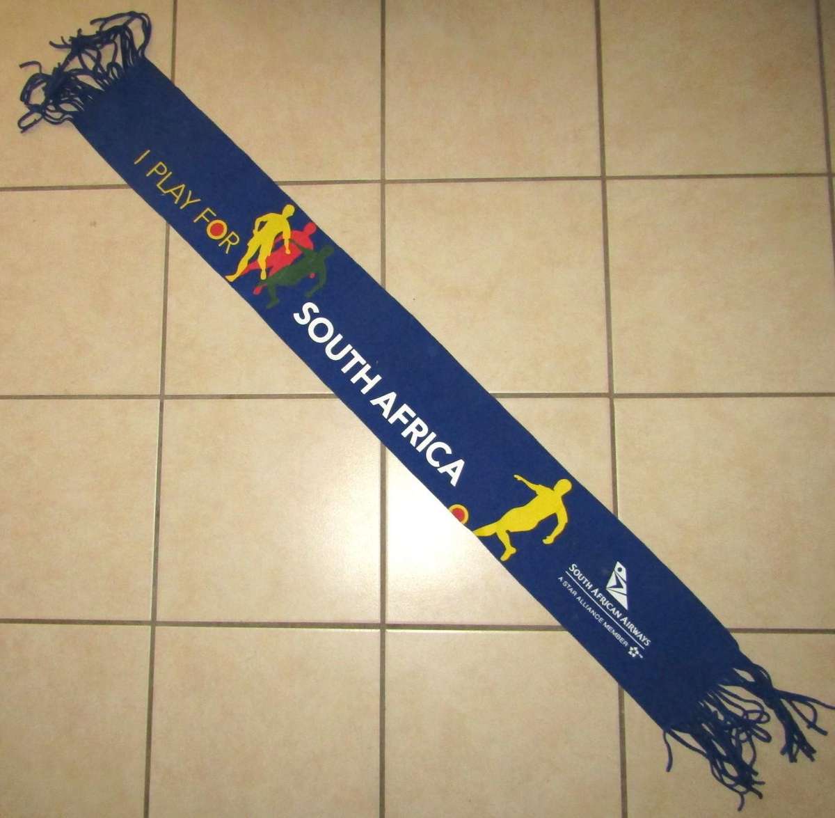 Old SAA Airways Football Supporter Scarf