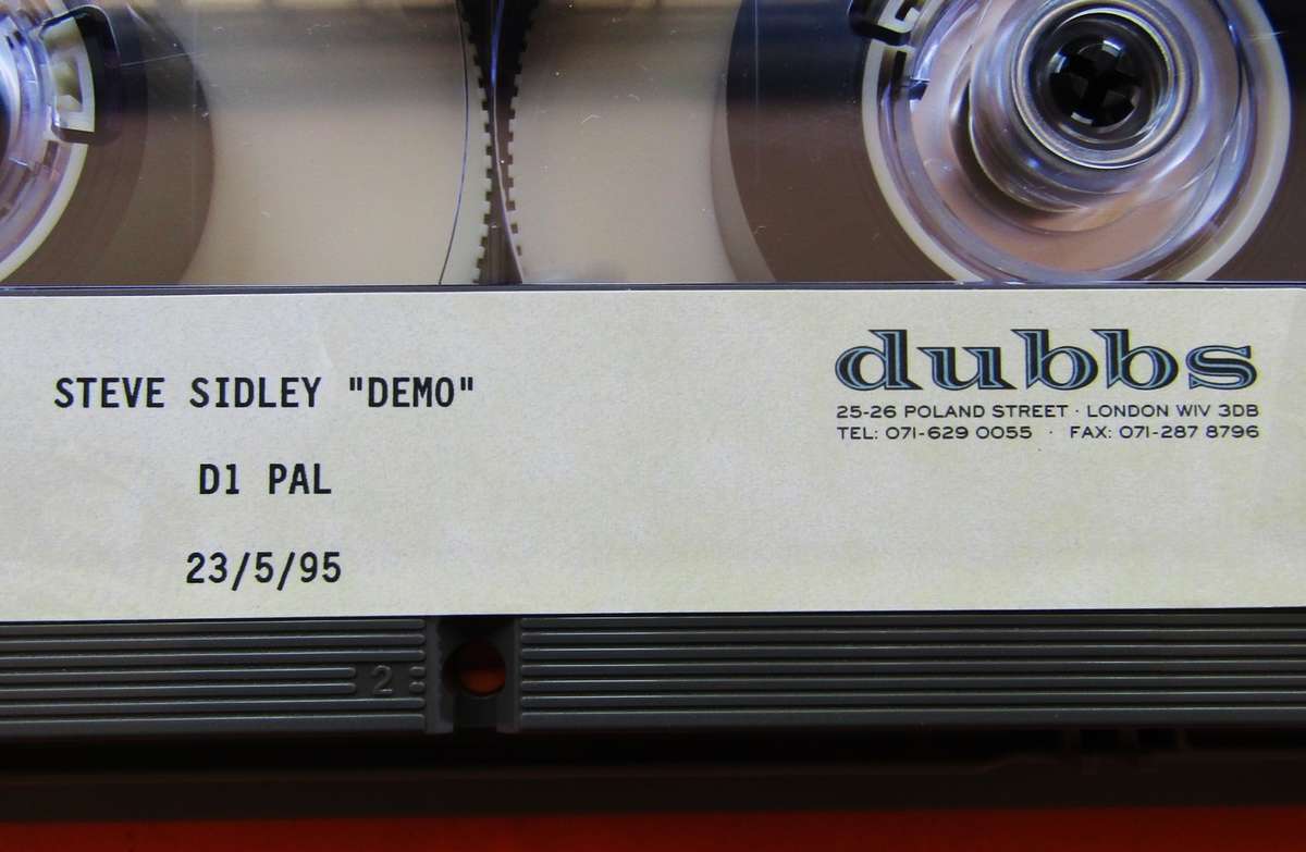 Large Sony D1M-12 19mm Video Cassette