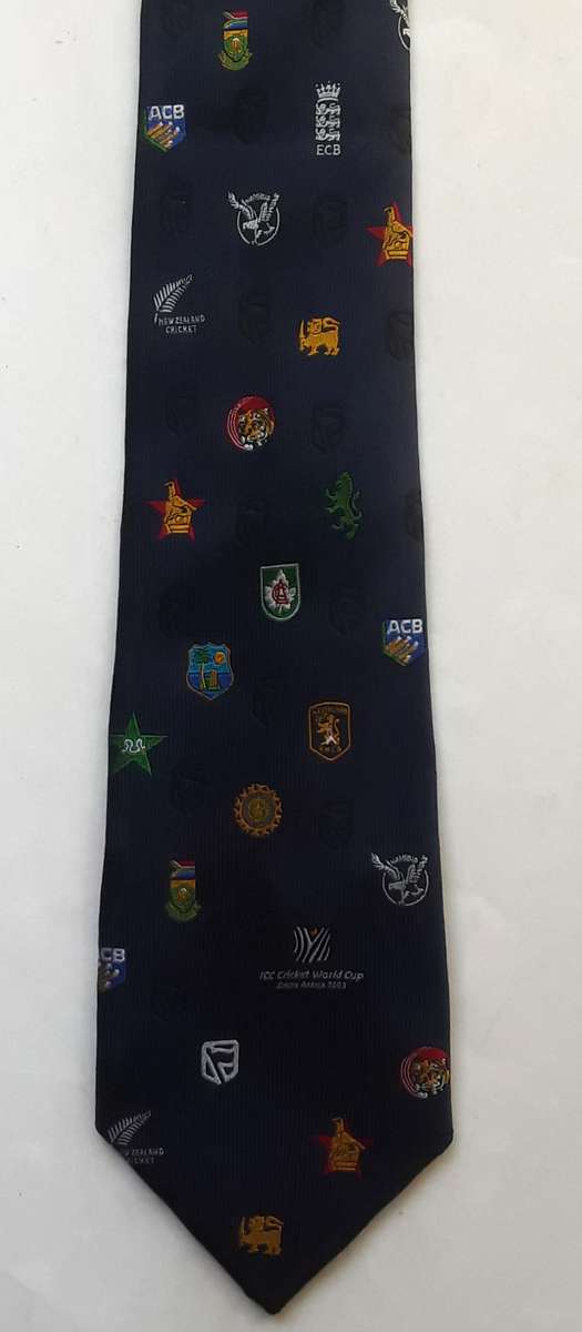 2003 ICC Cricket World Cup Neck Tie