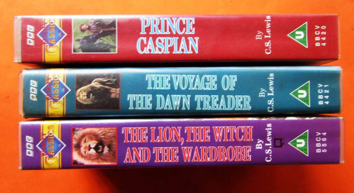The Chronicles of Narnia - VHS Video Tapes (1995)
