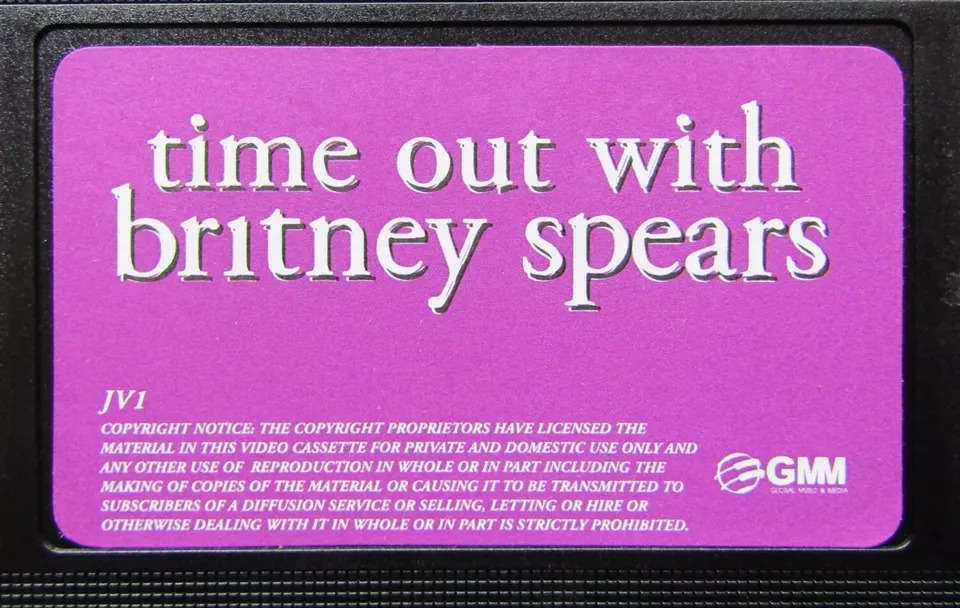Time Out with Britney Spears - VHS Video Tape (1999)