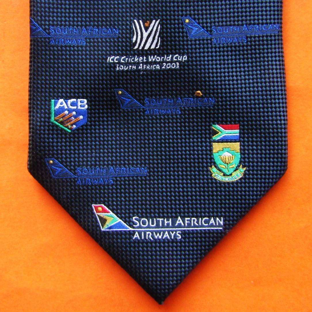 2003 Cricket World Cup SAA Airways Neck Tie