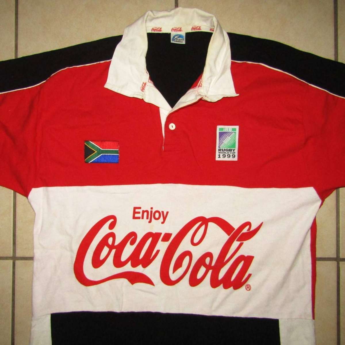 1999 World Cup SA Coca Cola Rugby Jersey - Size 3XL