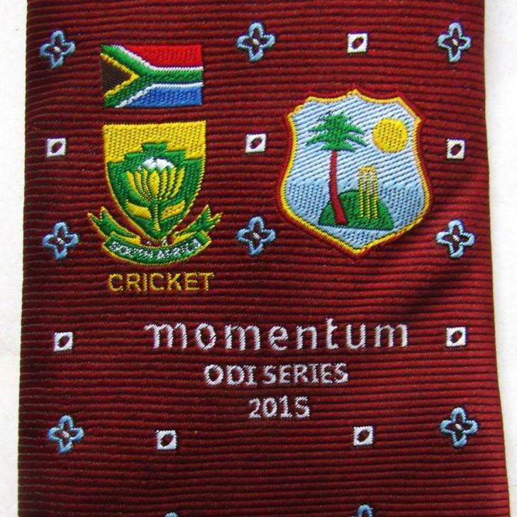 2015 ODI Series - SA vs West Indies - Cricket Neck Tie