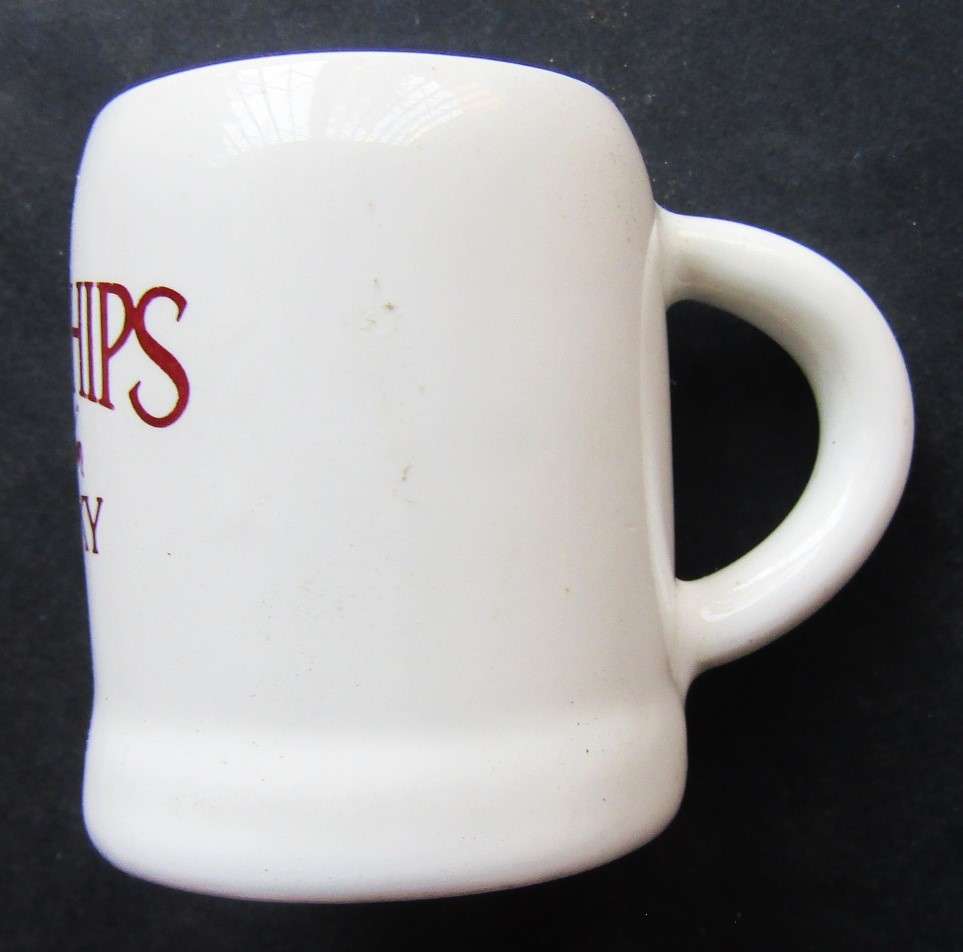 Old Three Ships Whisky Tot Measure