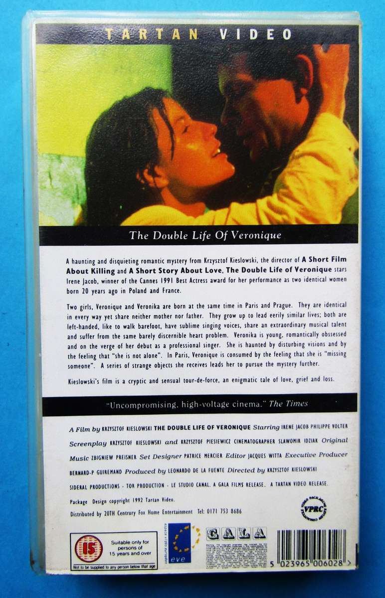 The Double Life of Veronique - Movie VHS Tape (1992)