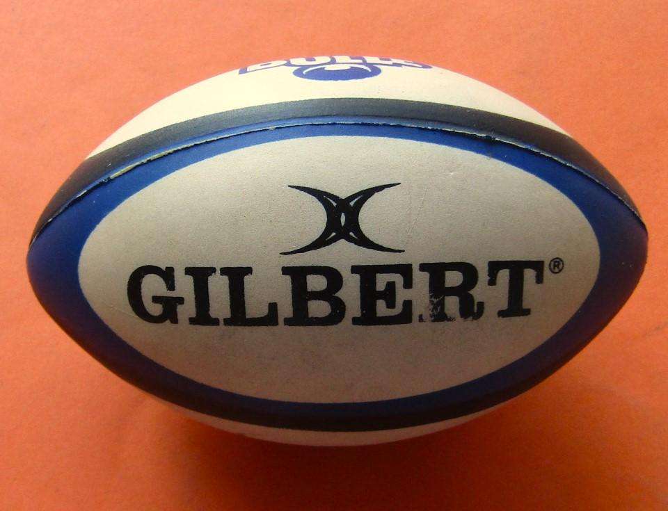 Old Blou Bulle Mini Gilbert Rugby Ball